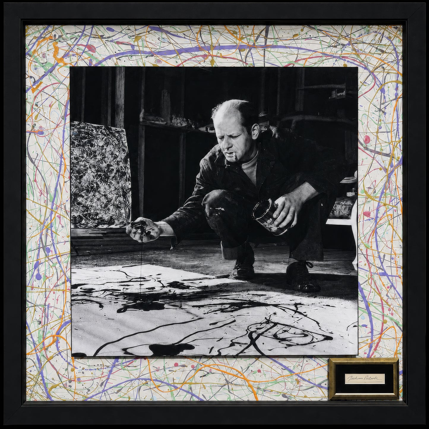 Jackson Pollock Signature