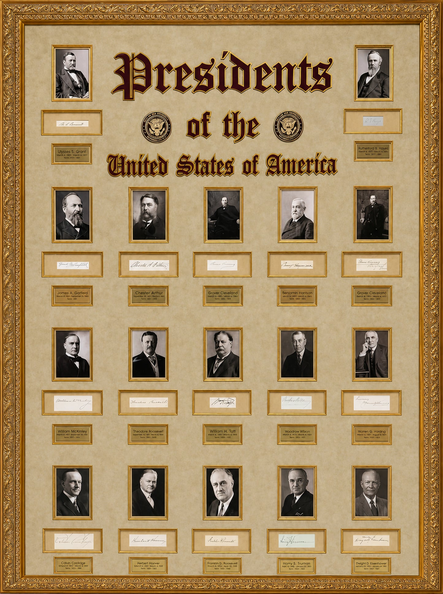 Presidents 3 Large Panels
