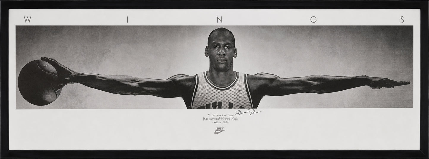 Michael Jordan Poster Wings