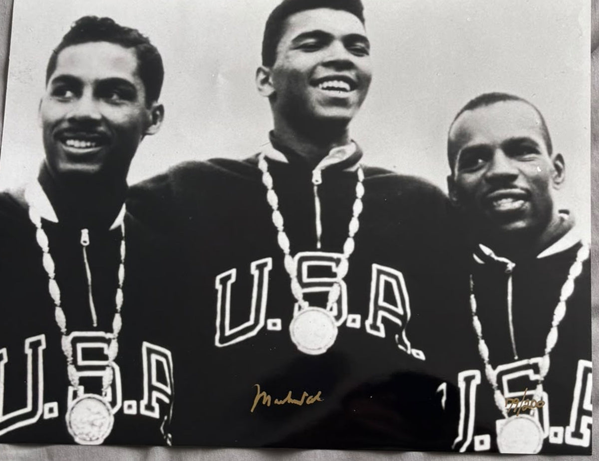 Rome 1960 Olympic Gold Medallists Photo – Signed by Muhammad Ali (Limited Edition 79/200)