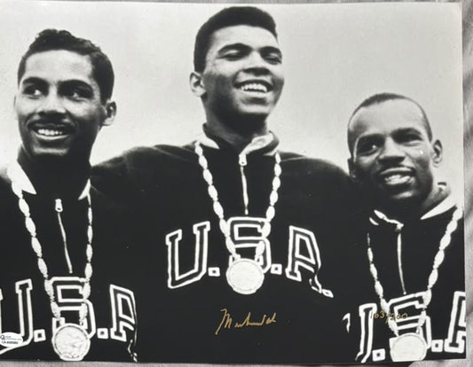 Rome 1960 Olympic Gold Medallists Photo – Signed by Muhammad Ali (Limited Edition 103/200)