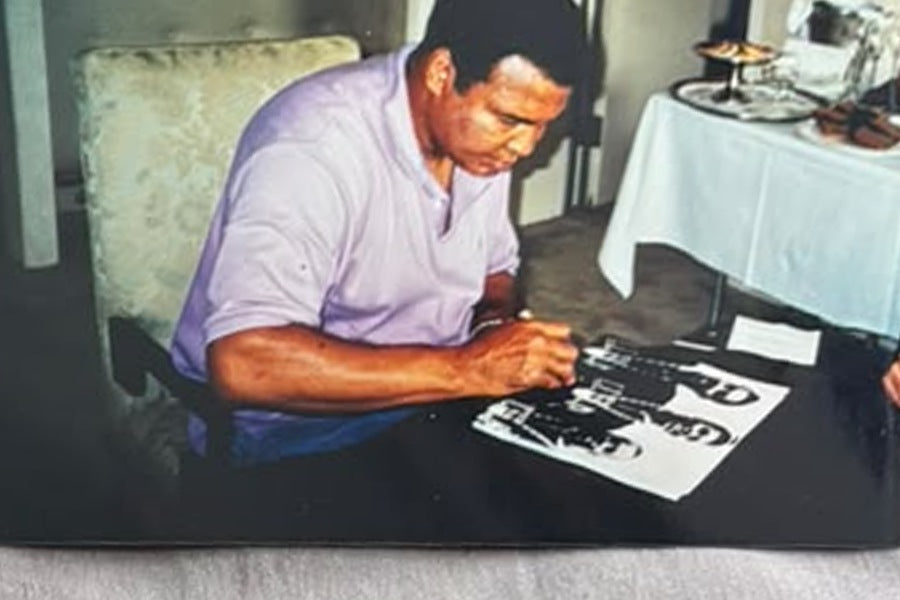 Rome 1960 Olympic Gold Medallists Photo – Signed by Muhammad Ali (Limited Edition 79/200)
