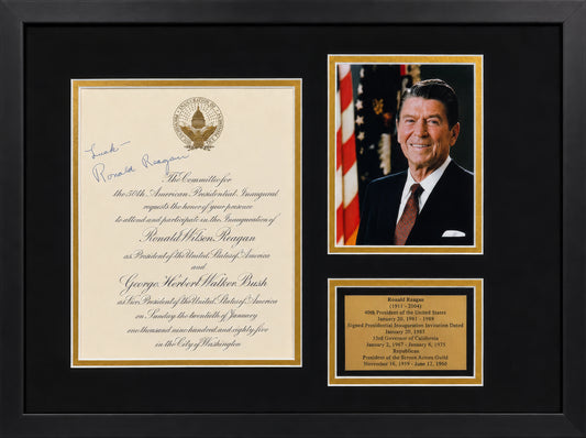 Ronald Regan Invitation