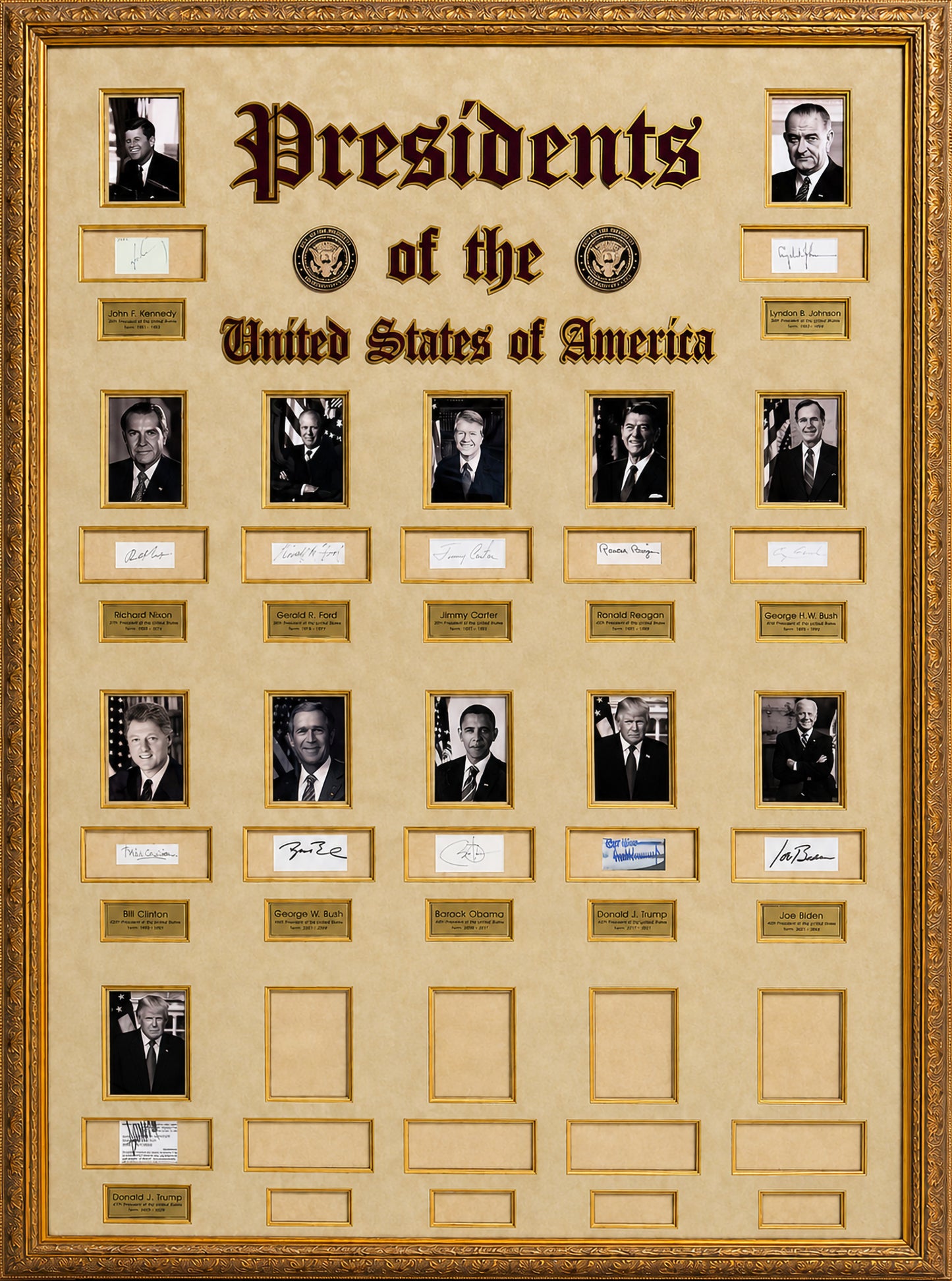 Presidents 3 Large Panels