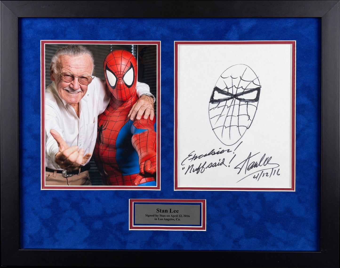 Spiderman Stan Lee Sketch