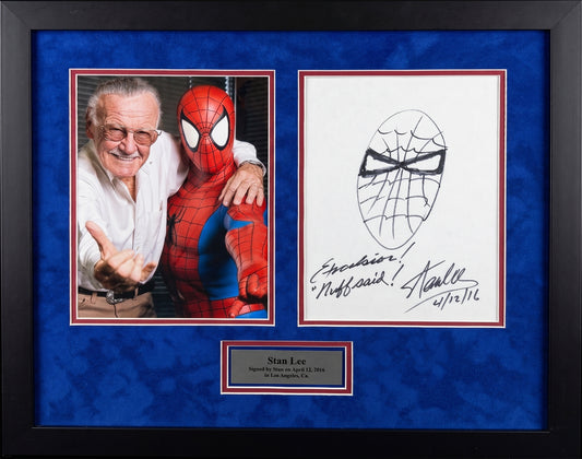 Spiderman Stan Lee Sketch