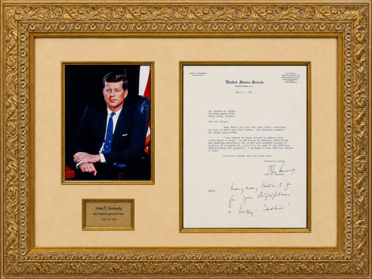 John F. Kennedy Letter