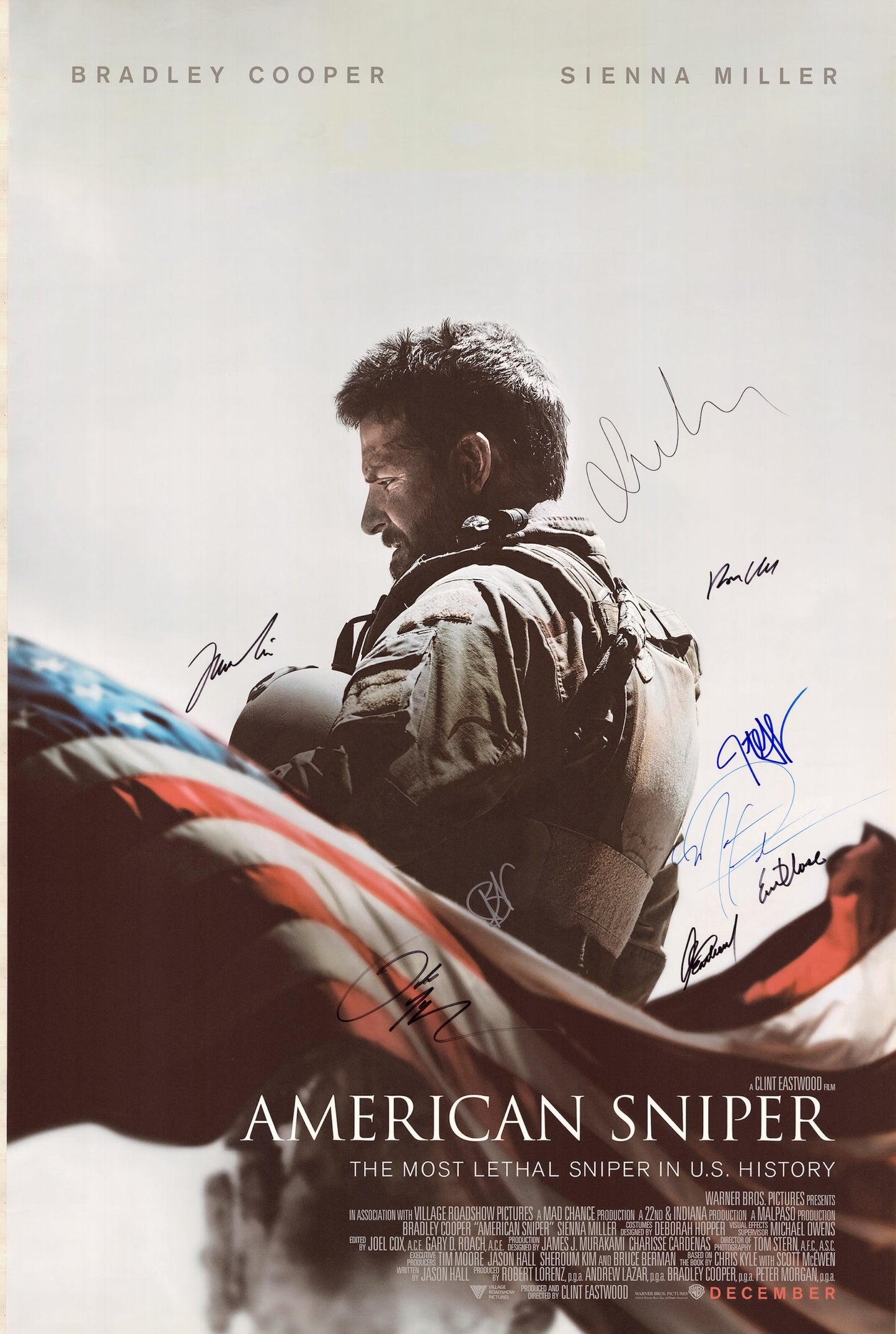 America Sniper with Chris Kyle Sig.