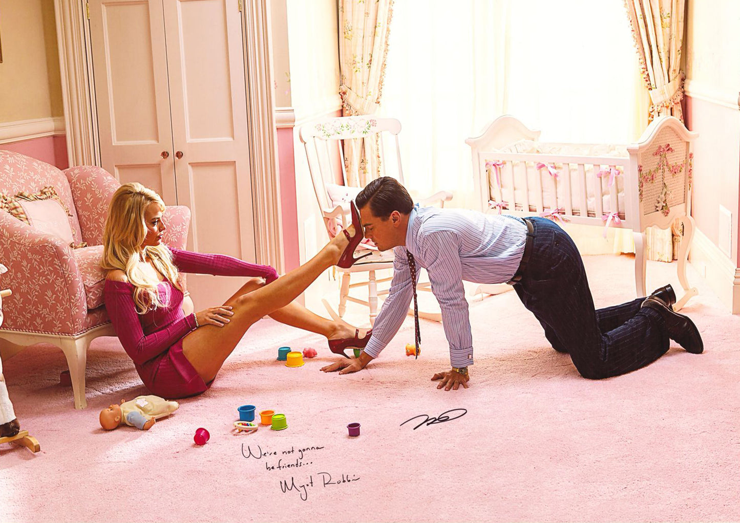 Wolf of Wall Street - "Daddy doesn't get to touch Mommy" Scene
