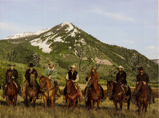 Yellowstone Cast (Horesback)