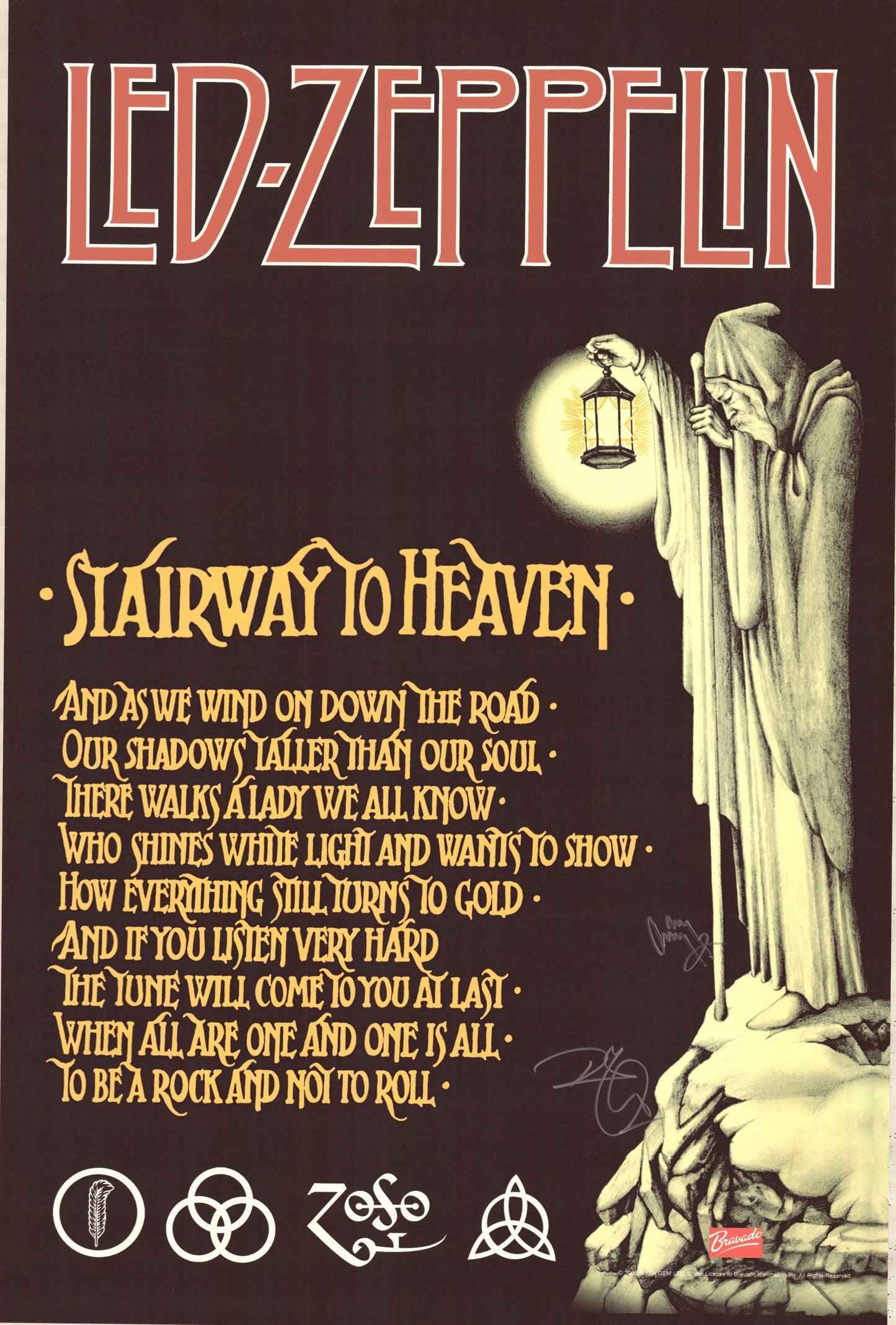 Led Zeppelin Stairway to Heaven (plant&page)